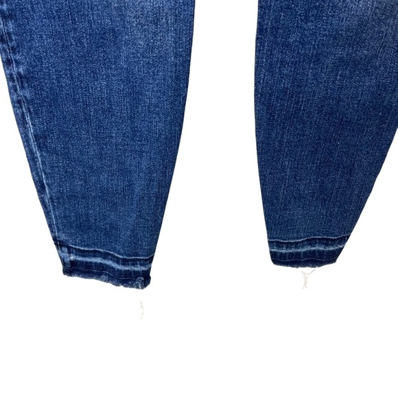 Spanx Distressed Ankle Skinny Jeans Medium Wash Size Small Style 20203R - Picture 7 of 12
